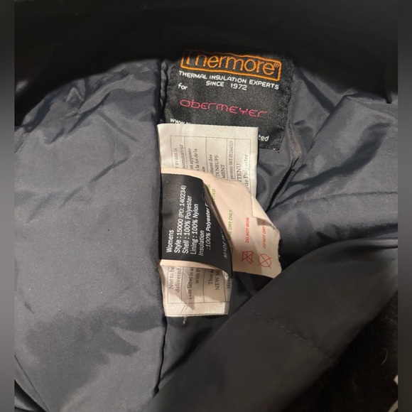 Obermeyer Women's Snow Ski/Board Pants, Black, 10 Short - Picture 9 of 13